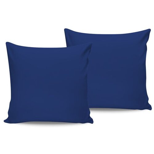  De Dark Blue Dark Blue Satin Pillowcase Set (2 Pieces) (DE) Cene