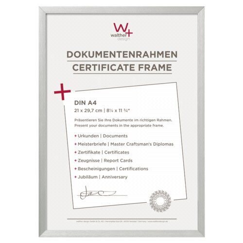 Walther chair din A4 21x29,7 aluminum silver AJ130S Cijene