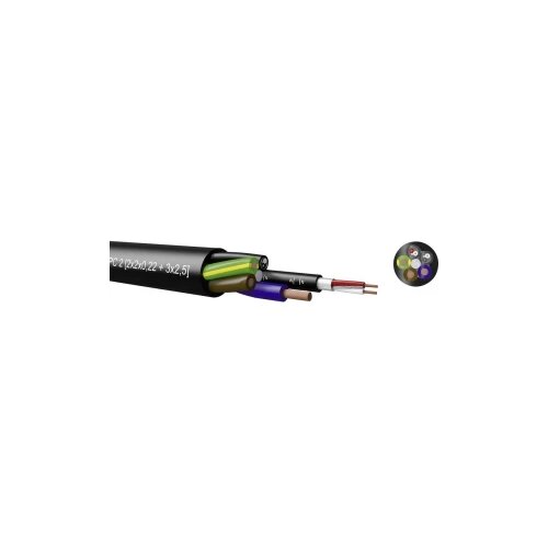 Kabeltronik Kombinirani kabel 2 x 0.22 mm + 2 x 1 mm crne boje 720030000 100 m Cijene