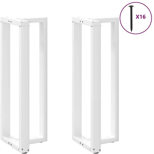  Noge za barski stol T-oblika 2 kom 50x35x(110-111) cm čelik Slike