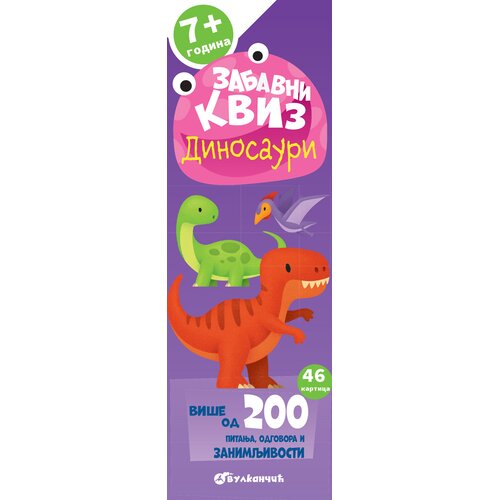 Vulkan Izdavaštvo Zabavni kviz: Dinosauri Cene