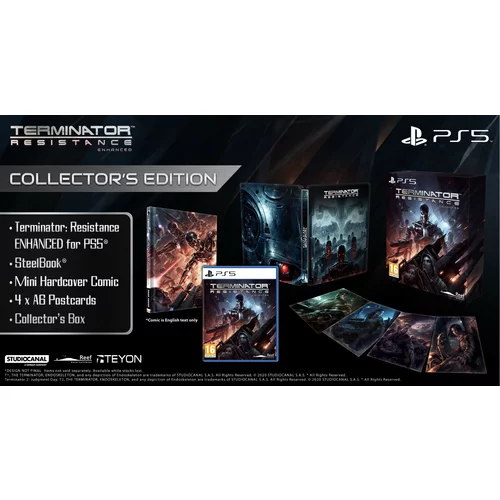 Reef Entertainment terminator: resistance - enhanced - collectors edition (PS5)