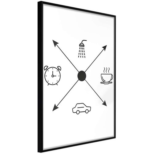  Poster - Morning Routine 20x30 Slike