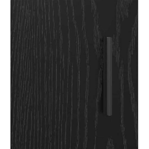 vidaXL Kreveta Crni hrast 30 x 80 x 90 cm Konstruirano drvo Cene