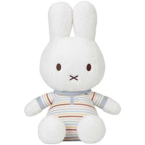 Little dutch pli&amp;scaron;ana igračka zeko miffy vintage sunny stripes 35 cm Slike