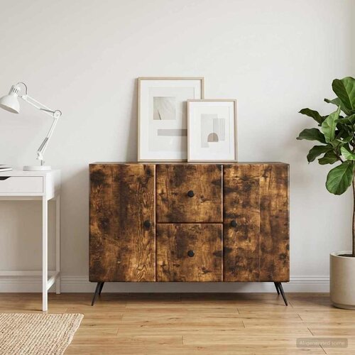  Kreveta Dimljeni hrast 89 x 34,5 x 60 cm Konstruirano drvo Cijene
