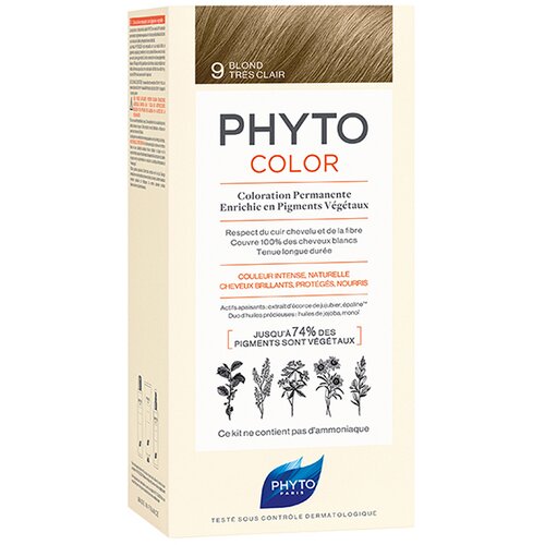 Phyto PHYTOCOLOR Farba za kosu 9 Blond Tr&amp;egrave;s Clair Slike