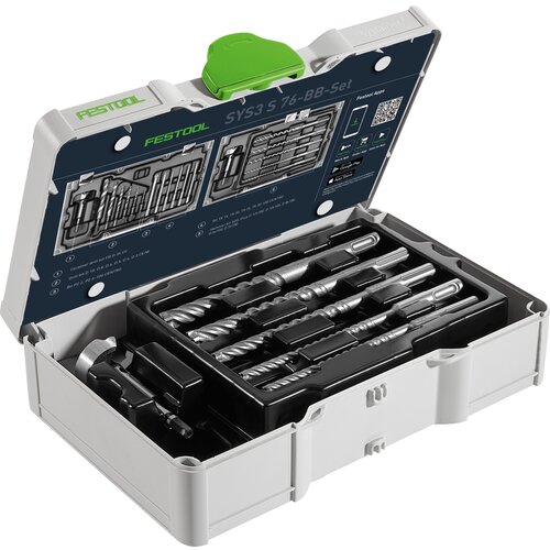 Festool komplet bitov in vrtalnikov SYS3 S 76-BB, Systainer, 18-delni 578119 Cene