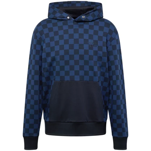 BOSS Black Sweater majica 'Seeger 280 PS' mornarsko plava / tamno plava
