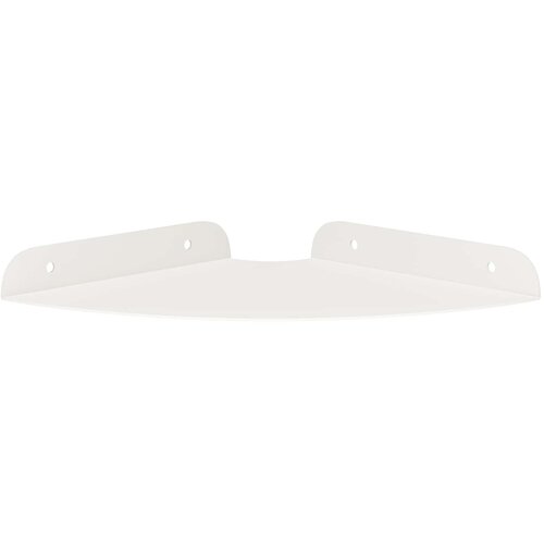  Lebdeća polica s policom s pohranom 2 pcs Bijeli 18 x 18 x 2 cm Slike