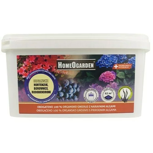 HOMEOGARDEN Organsko gnojilo hortenzije, borovnice in rododendroni (2,5 kg)