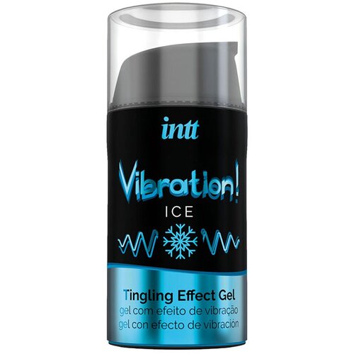 Intt Vibrator Tečni vibrator Vibration! Ice, 15 ml Slike