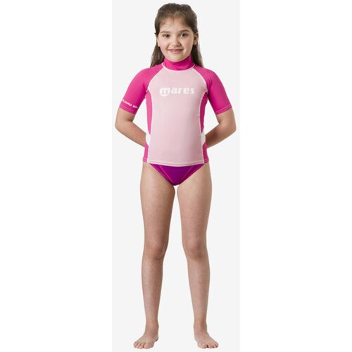 Mares kupaći kostim za devojčice Rash Guards Junior roze Slike