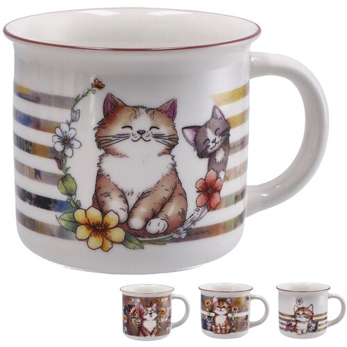 Ad trend Lonček Mug Muca 360ml / več vzorcev / porcelan, (5000199613) Cene