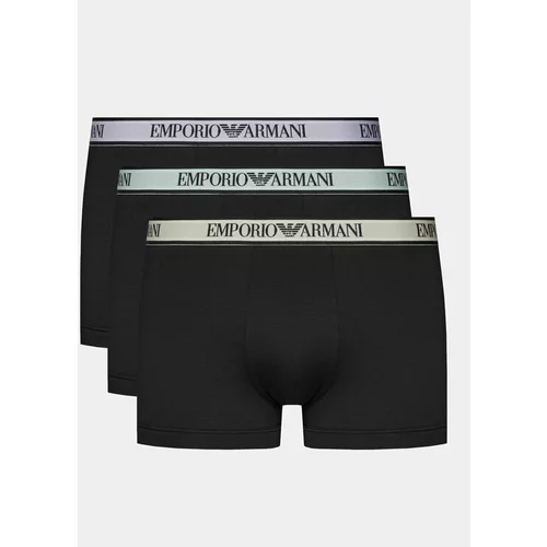 Emporio Armani Underwear Set 3 parov boksaric 111357 4R717 50620 Črna