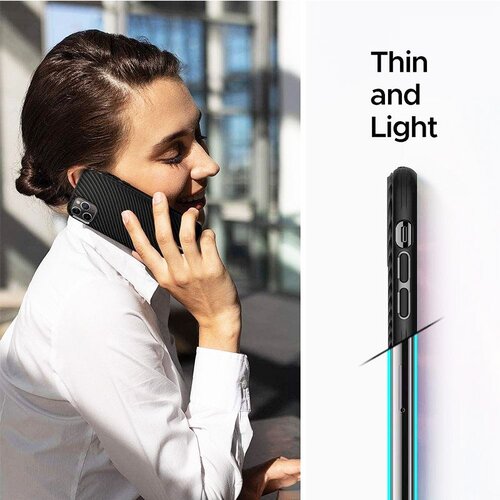Spigen Maska za telefon Ciel Wave Shell za iPhone 11 Pro crna Cene