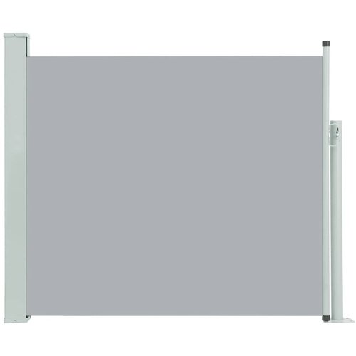Maison Chic Zložljiva stranska tenda - Senčniki za teraso 100x300 cm siva, (22041701) Slike