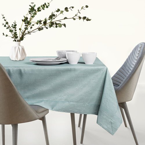 AmeliaHome Stolnjak Vesta s man&amp;scaron;etom 110x110 cm, mint zelena Slike