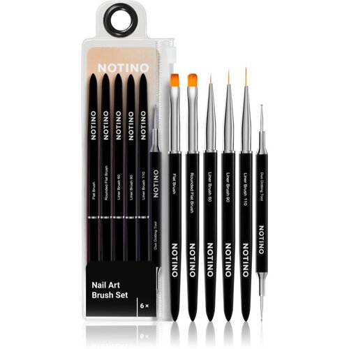 Notino Nail Tools Nail Art Brush Set set čopičev za nohte Slike