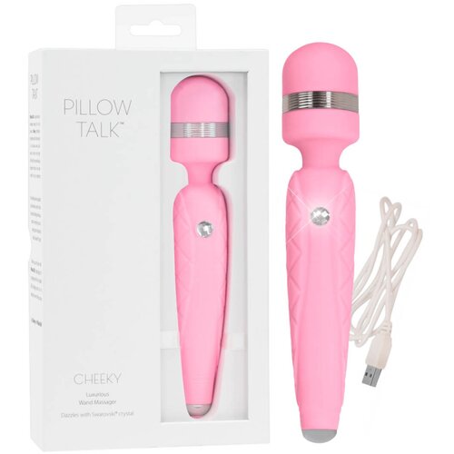 Pillow Talk Cheeky Wand - bežični masažni vibrator (ružičasti) Cijene