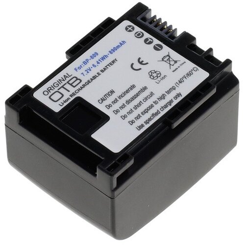 OTB Baterija BP-809 za Canon FS10 / HF10 / HF100 / Legria HF-G10 / HF-S100, 890 mAh Cene