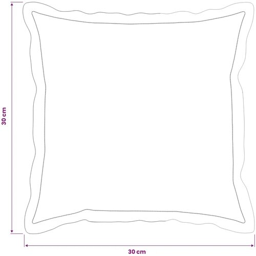  Jastuk s jastukom HOUTEN 6 kom. Tamnozelena Bar&amp;scaron;un - Tamnozelena 30 x 30 cm 6 Slike