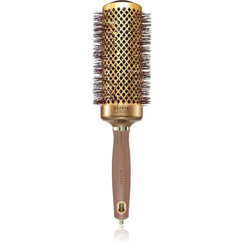 Olivia Garden Expert Blowout Speed Gold&amp;amp;Brown okrugla četka za kosu 55mm 1 kom Slike