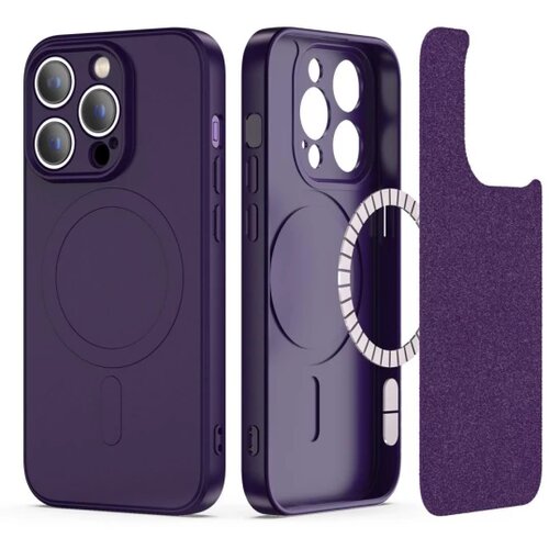 TECH-PROTECT ICON MAGSAFE maska za IPHONE 14 PRO DEEP PURPLE Slike