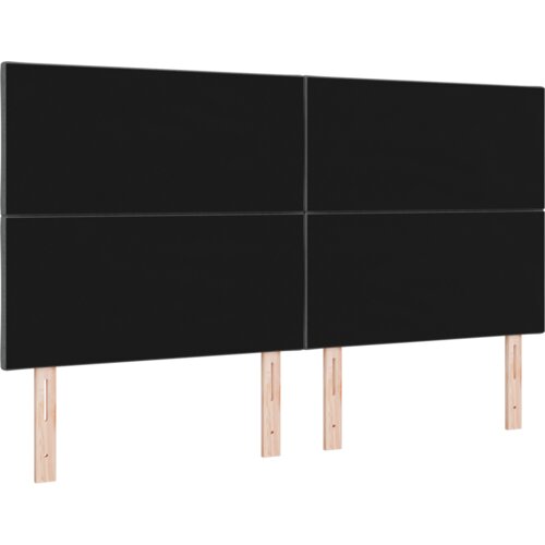  LED Uzglavlje Dizajn Dijamantnih Blokova Tamno Sivo 180 cm Tkanina Slike