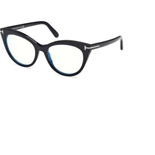 Tom Ford Ženski okvir za dioptrijske naočare Blue block 0FT6091-B 153, Crni Cene