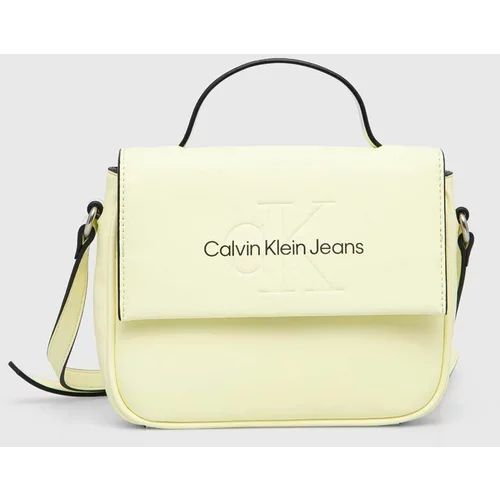 Calvin Klein Jeans Torbica rumena barva