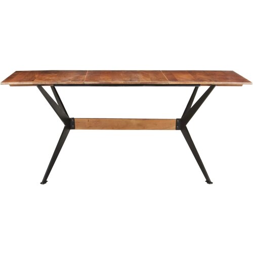  Blagovaonski stol 180 x 90 x 76 cm od masivnog drva manga Slike