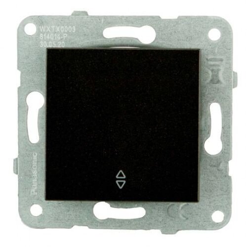 Panasonic Naizmenični prekidač crni vijčani 10A 250V WKTT0003-2BL EU Karre Plus Cene