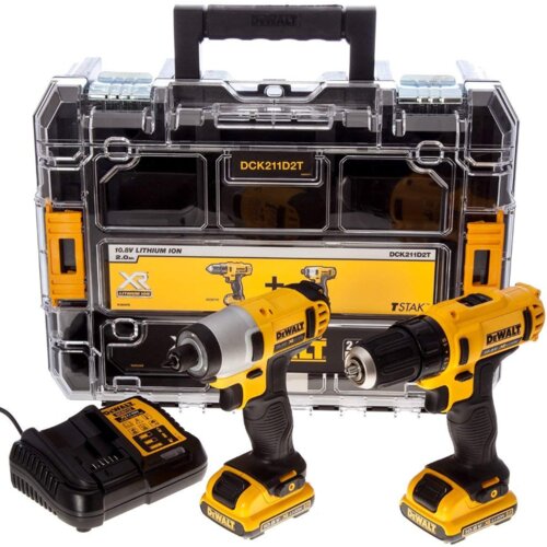 Dewalt akumulatorski set bušilica u T-STAK koferu 12V 2x2,0Ah DCK211D2T Cene