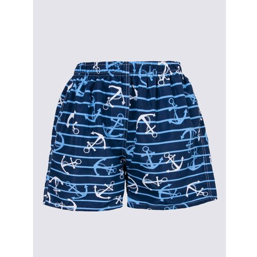 Yoclub Man's Men's Beach Shorts LKS-0048F-A100 Navy Blue Slike
