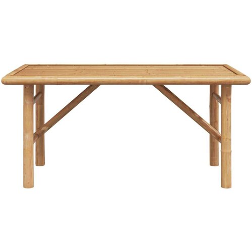 VidaXL Prirodni bambus Bambus 90 x 50 x 43 cm Stolić za kavu Slike