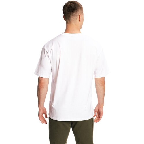 GymBeam limitless oversized t-shirt white Slike