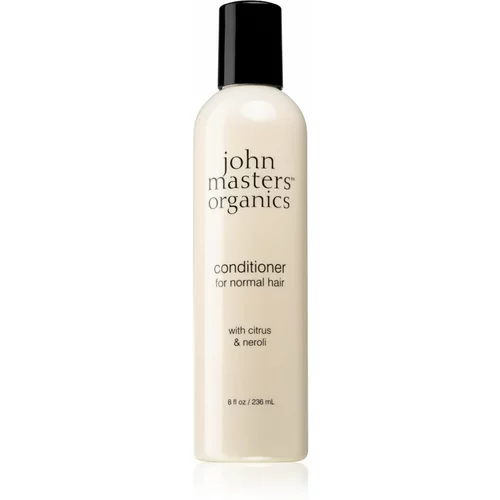 John Masters Organics Citrus & Neroli Conditioner hidratantni regenerator za normalnu kosu bez sjaja 236 ml