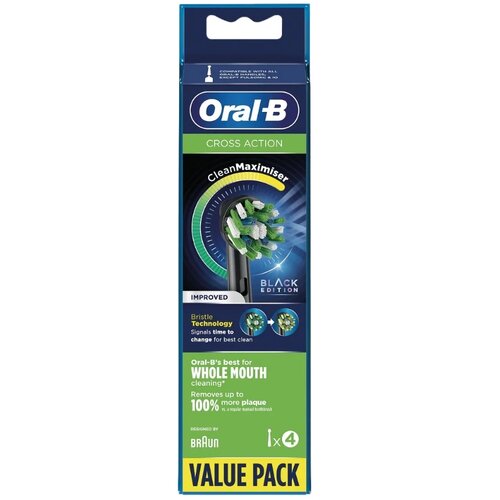 Oral-b Nastavci za četkice za zube, Cross Action, 4 Crna nastavka Cene