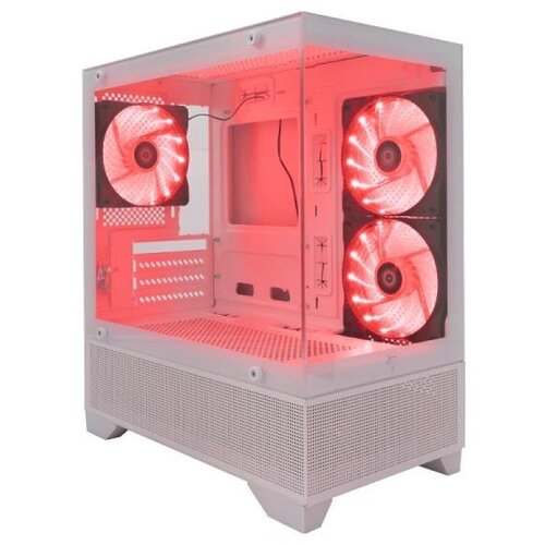 White Shark Torpedo Belo Kući&amp;scaron;te + 3 x Impulse ventilatora Slike