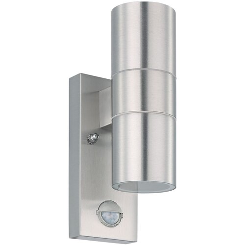 Eglo Riga 5 vanjska zidna/2, led, gu10, 2x3w, sa senzorom, čelik/staklo Cijene
