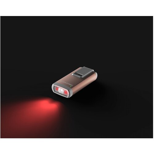 Ledlenser K6R polnilna svetilka z obeskom, rožnato zlato Slike