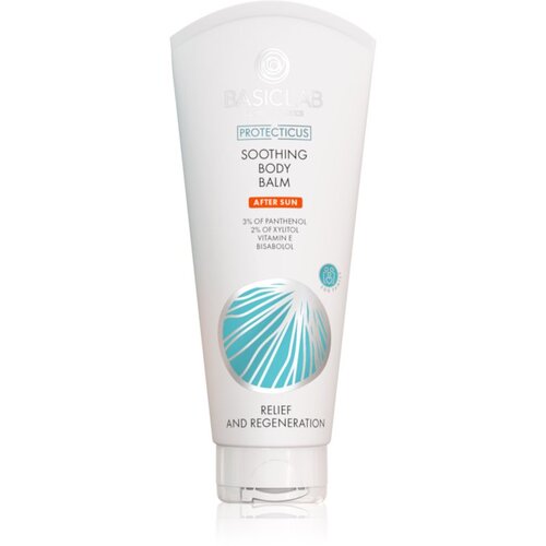BasicLab Dermocosmetics Protecticus umirujuće mlijeko za tijelo nakon sunčanja 100 ml Slike