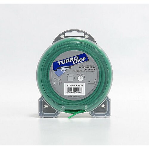 Ramda nitka za kosilnico TURBO CHOP, 15 m, 2.7 mm, RA 004147 Slike