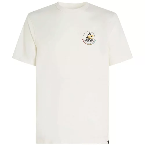 O'neill Tehnička sportska majica 'TRVLR' azur / narančasto žuta / crvena / bijela