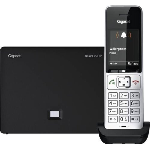 Gigaset BasicLine IP + COMFORT 500HX DECT telephone Caller ID Black, Silver Cijene