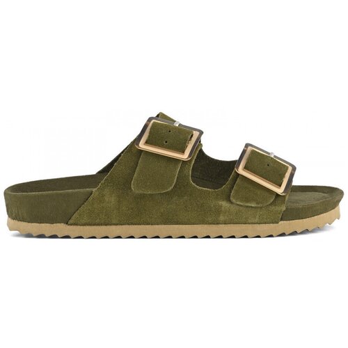 Colors of California Cow suede bio with two buckles Zelena Cijene