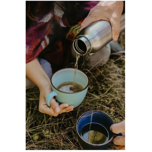 Black + Blum Insulated Water Bottle 500 ml Olive Termovka Slike