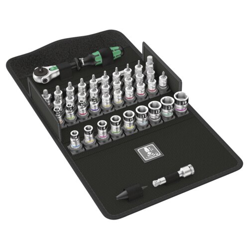 Wera 8100 sveobuhvatni Zyklop set gedora, 1/4", sa funkcijom držanja, metrički, 42 komada ( 003755 ) Cene