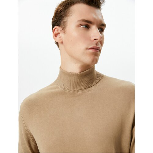 Koton Turtleneck Sweater Knitwear Basic Long Sleeve Viscose Blended Slike